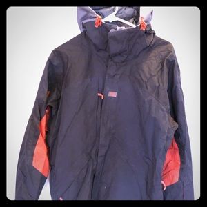 Helly Hansen ski jacket with powder skirt.